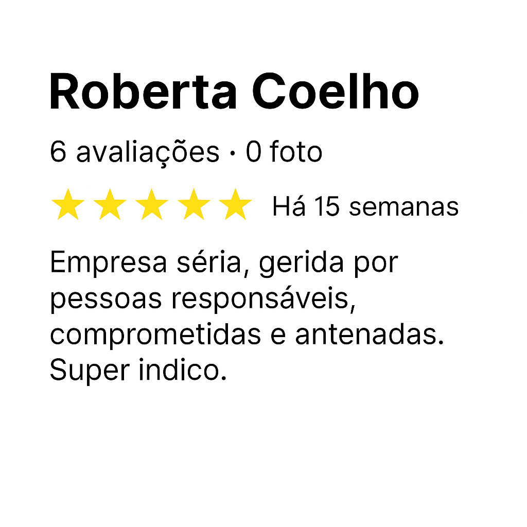 Avaliação Google 4