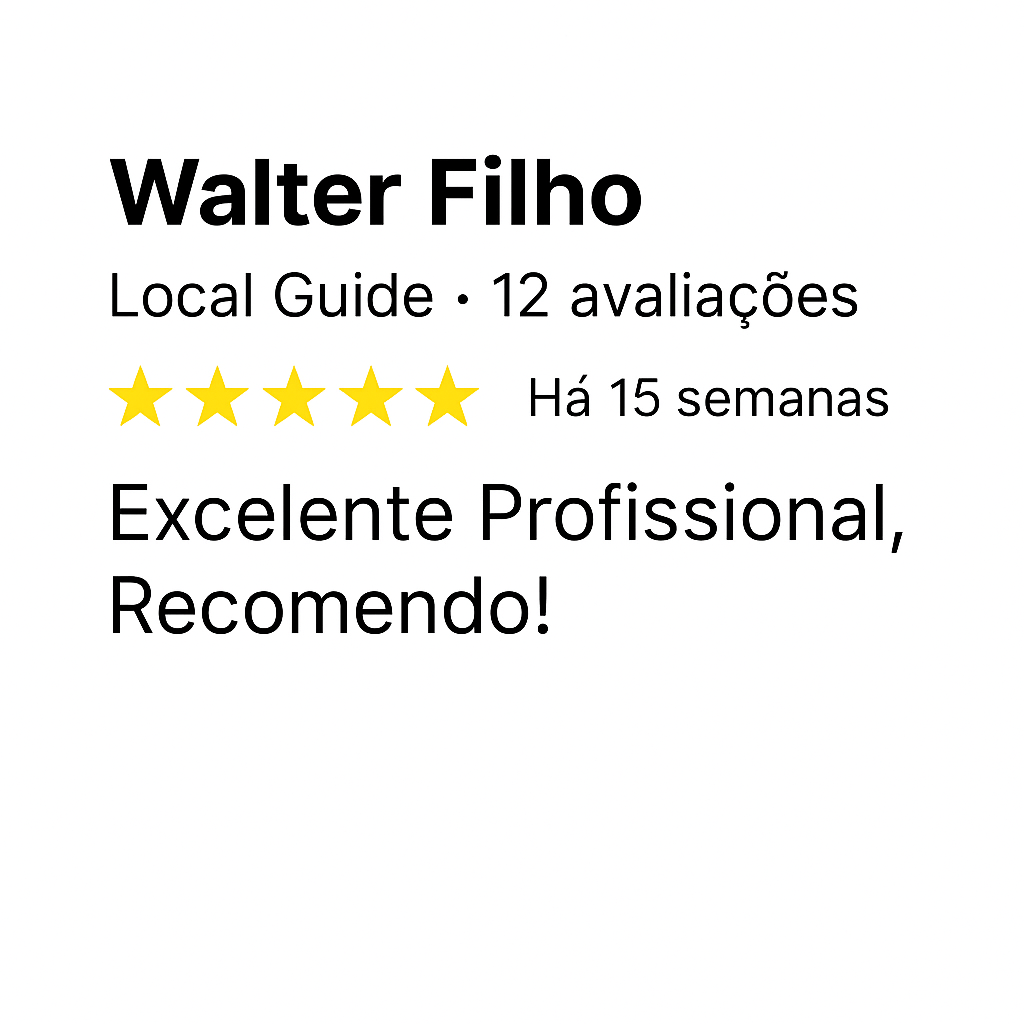 Avaliação Google 1